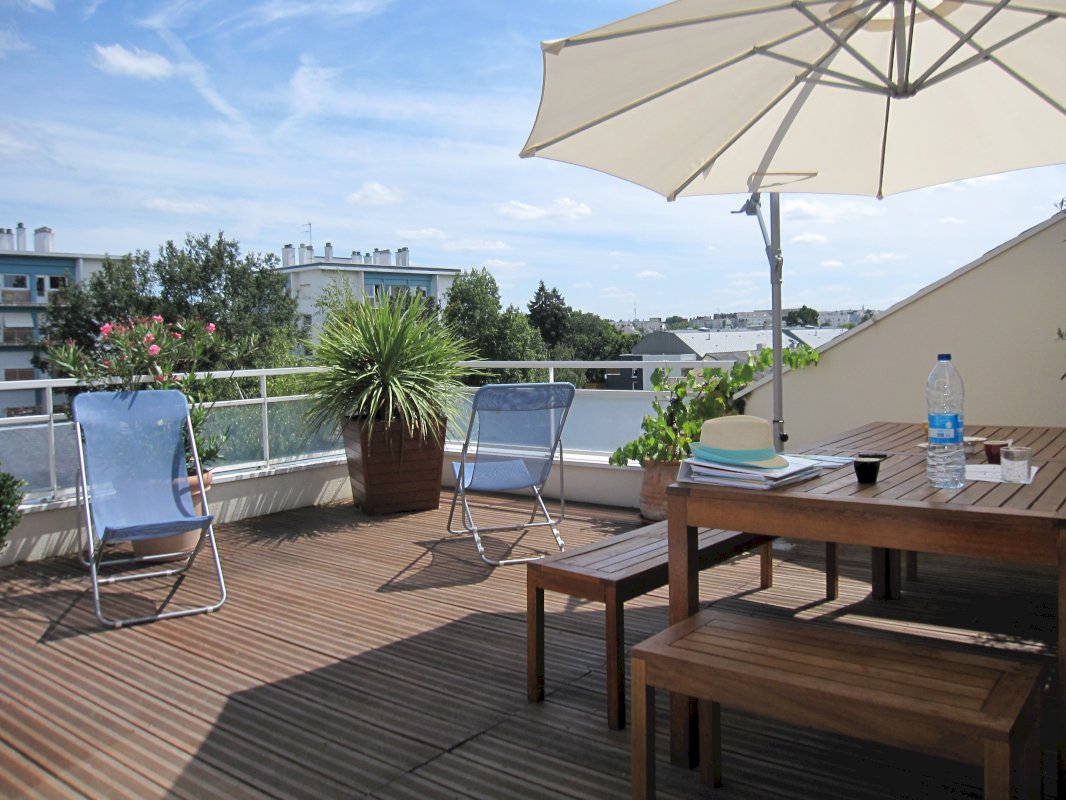 NANTES – PROCÉ | DERNIER ÉTAGE – APPARTEMENT D’EXCEPTION AVEC 57 M² DE TERRASSES - Photo 1 - Nantes