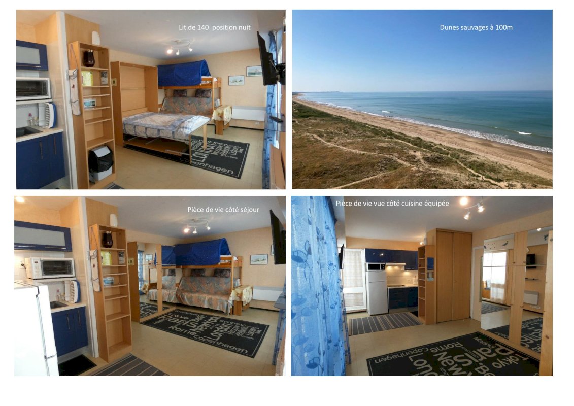 APPARTEMENT BORD DE MER - Photo 3 - Saint-Hilaire-de-Riez
